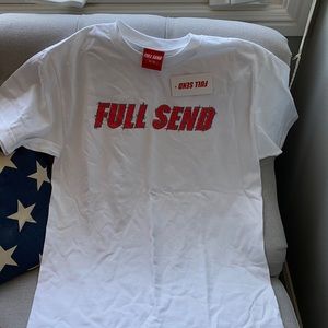 BRAND NEW full send (nelk boys) barbed wire tee